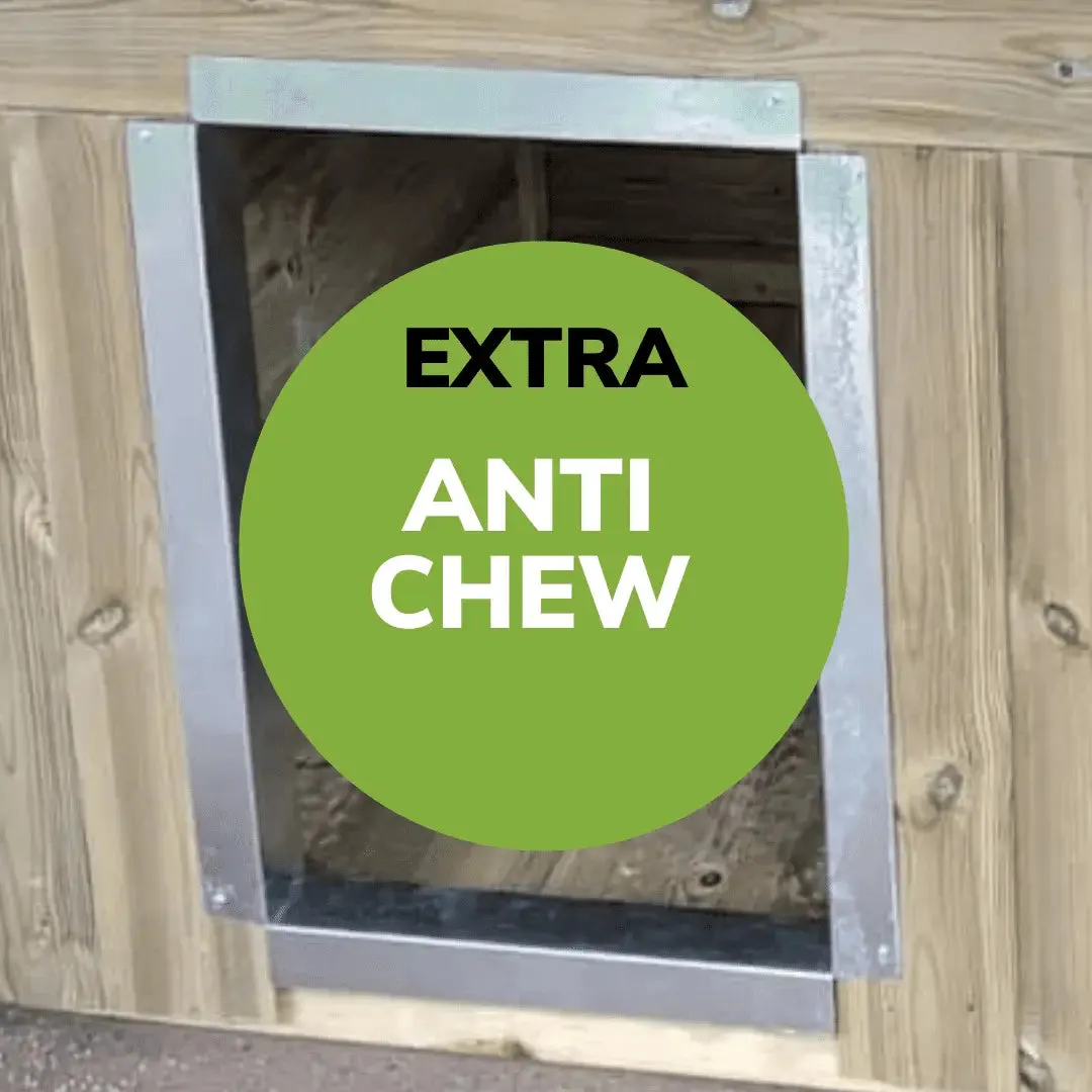 Benchmark Dog Kennel with Apex Roof - Single 10 x 8ft, Premium Wood Range