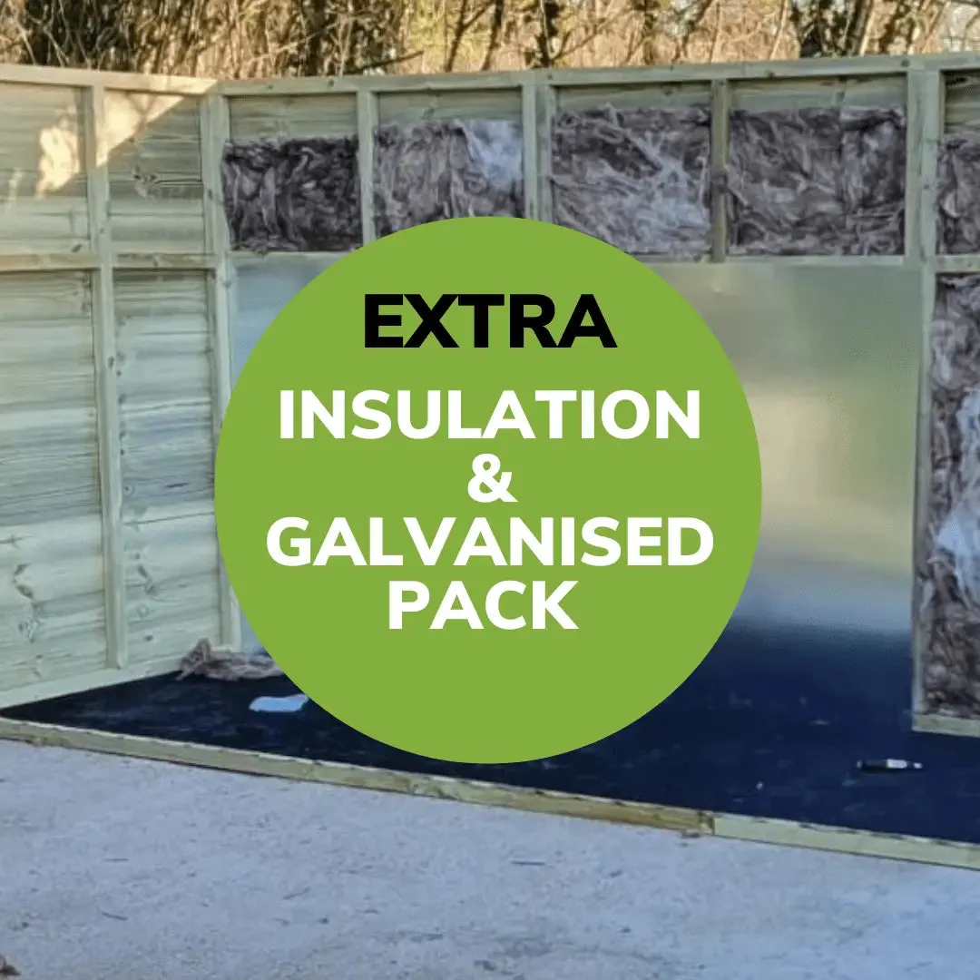 Benchmark Dog Kennel with Apex Roof - Single 10 x 8ft, Premium Wood Range